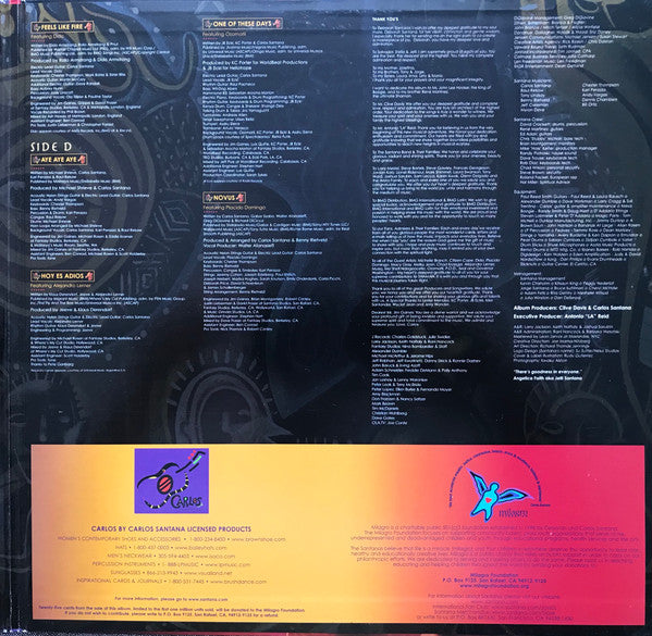 Santana - Shaman (2xVinyl, LP, Album, Stereo) Near Mint (NM or M-) / Very Good Plus (VG+)