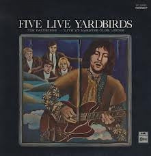 The Yardbirds - Five Live Yardbirds (Vinyl, LP, Album, Reissue, Stereo) Very Good (VG) / Very Good Plus (VG+)