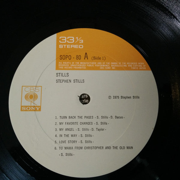 Stephen Stills - Stills (Vinyl, LP, Album)