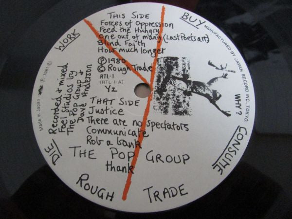 The Pop Group - For How Much Longer Do We Tolerate Mass Murder? (Vinyl, LP, Album, Reissue) Very Good Plus (VG+) / Very Good (VG)