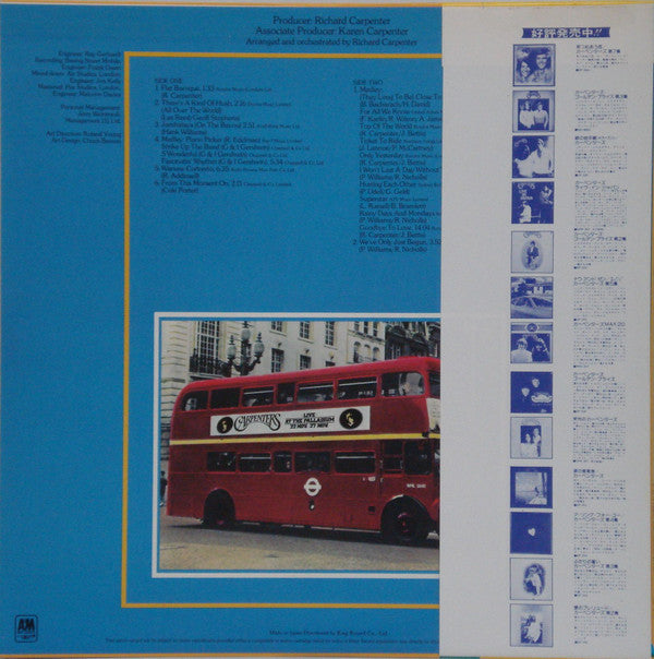 Carpenters - Live At The Palladium (Vinyl, LP, Album)