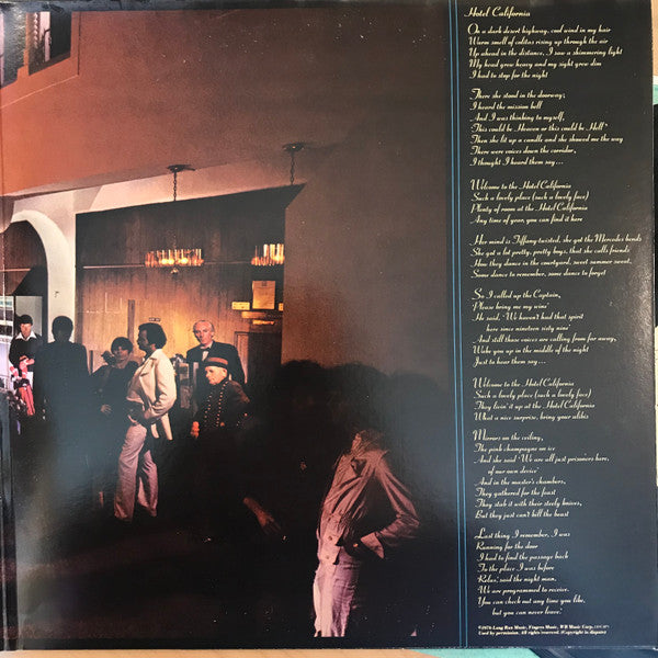 Eagles - Hotel California (Vinyl, LP, Album, Reissue, Stereo)