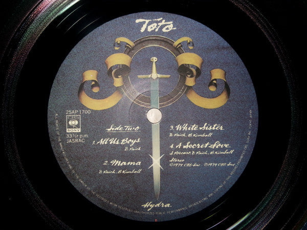 Toto - Hydra (Vinyl, LP, Album) Very Good Plus (VG+) / Very Good (VG)