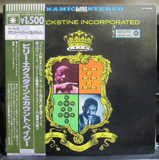 Count Basie - Basie/Eckstine, Inc. (Vinyl, LP, Album, Stereo) Good Plus (G+) / Very Good (VG)