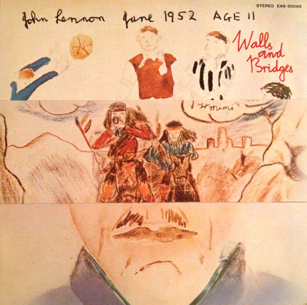 John Lennon - Walls And Bridges (Vinyl, LP, Album) Near Mint (NM or M-) / Very Good Plus (VG+)