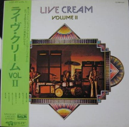 Cream (2) - Live Cream Volume II (Vinyl, LP, Album, Reissue, Stereo)