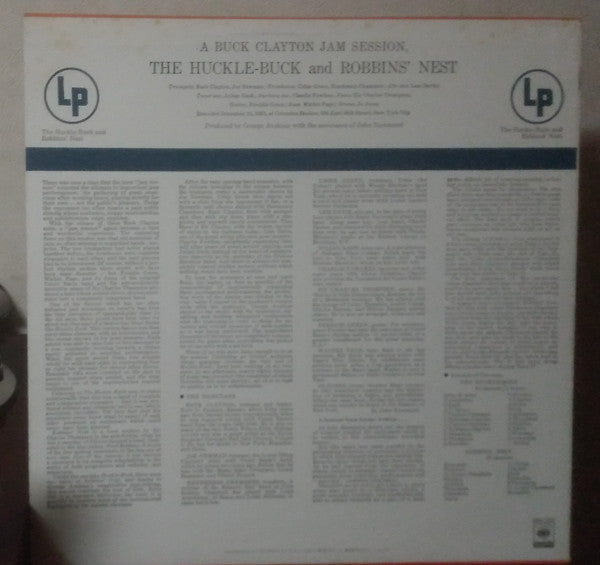 Buck Clayton - The Huckle-Buck And Robbins' Nest (A Buck Clayton Jam Session) (Vinyl, LP, Album) Near Mint (NM or M-) / Near Mint (NM or M-)