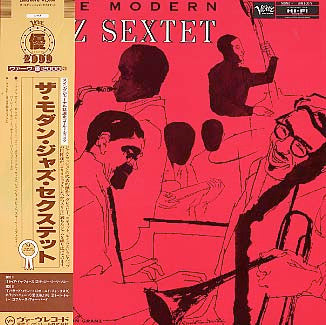 The Modern Jazz Sextet - The Modern Jazz Sextet (Vinyl, LP, Album, Reissue, Mono) Very Good Plus (VG+) / Very Good Plus (VG+)