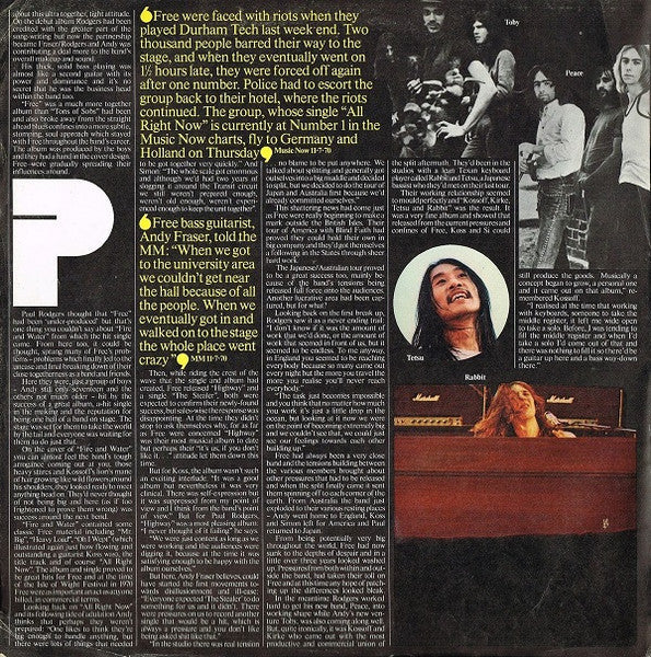 Free - The Free Story (2xVinyl, LP, Compilation, Limited Edition, Numbered, Stereo) Very Good (VG) / Very Good (VG)
