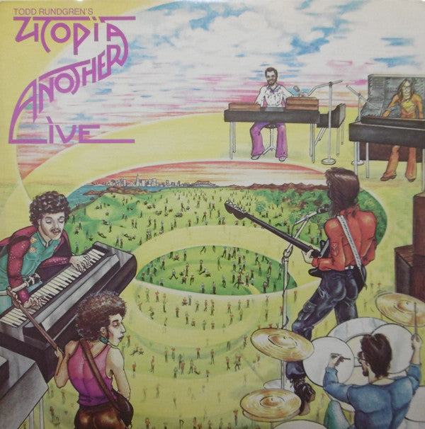 Utopia (5) - Another Live (Vinyl, LP, Album) Near Mint (NM or M-) / Very Good (VG)
