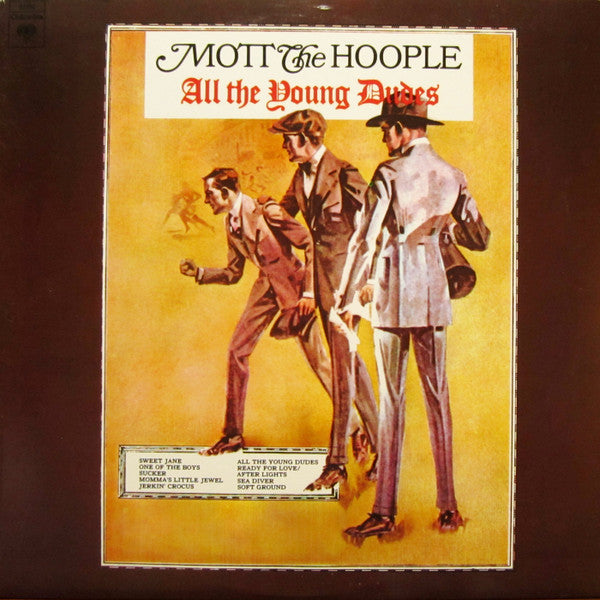 Mott The Hoople - All The Young Dudes (Vinyl, LP, Album, Reissue) Very Good Plus (VG+) / Very Good Plus (VG+)