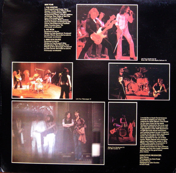 Paul Kossoff - Koss (2xVinyl, LP, Compilation, Reissue) Very Good Plus (VG+) / Very Good (VG)