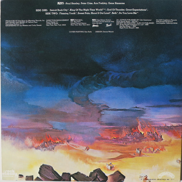 Kiss - Destroyer = 地獄の軍団 (Vinyl, LP, Album, Reissue, Stereo)