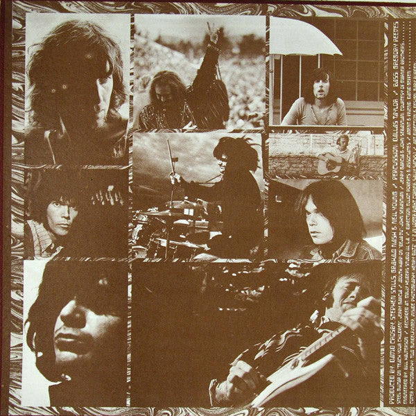 Crosby, Stills, Nash & Young - Déjà Vu (Vinyl, LP, Album, Reissue, Stereo) Very Good (VG) / Fair (F)