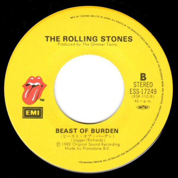 The Rolling Stones - Going To A Go Go (Live) (Vinyl, 7", 45 RPM, Stereo) Very Good Plus (VG+) / Very Good Plus (VG+)