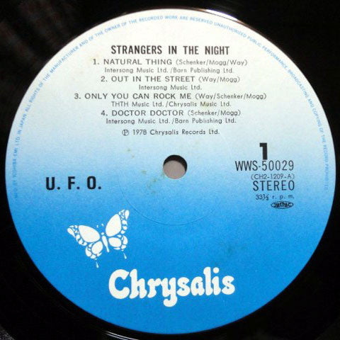 UFO (5) - Strangers In The Night (Vinyl, LP, Album)