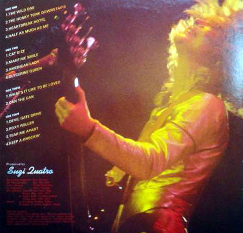 Suzi Quatro - Live And Kickin' (Vinyl, LP, Album)