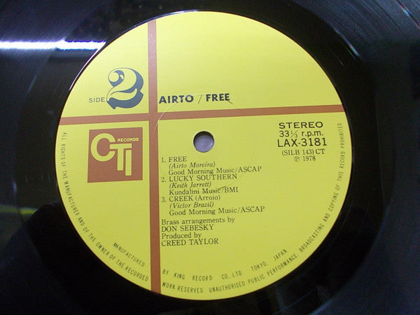 Airto Moreira - Free (Vinyl, LP, Album, Limited Edition, Reissue, S...