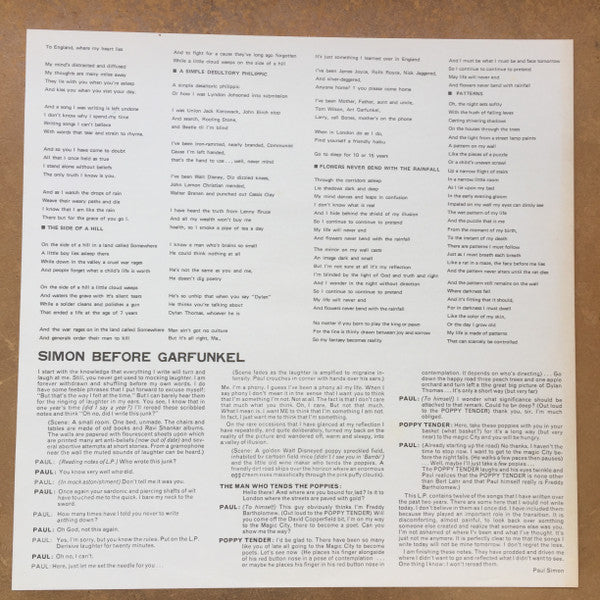 Paul Simon - Simon Before Garfunkel (Recorded In 1964) (Vinyl, LP, ...