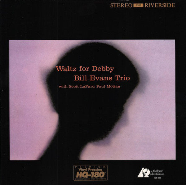 The Bill Evans Trio - Waltz For Debby (Vinyl, LP, Album, Limited Edition, Numbered, Reissue, Stereo) Very Good Plus (VG+) / Very Good Plus (VG+)