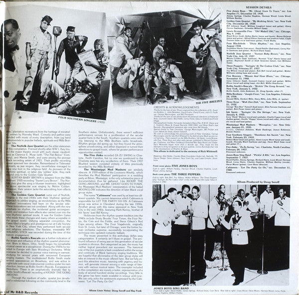 Various - The Human Orchestra (Rhythm Quartets In The Thirties) (Vinyl, LP, Album, Compilation, Mono) Very Good (VG) / Very Good (VG)