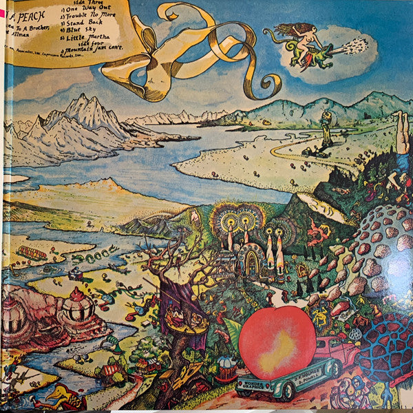 The Allman Brothers Band - Eat A Peach (2xVinyl, LP, Album, Reissue, Stereo) Very Good Plus (VG+) / Very Good Plus (VG+)