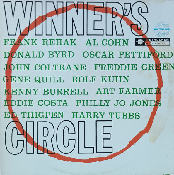 Various - Winner's Circle (Vinyl, LP, Album, Reissue, Mono) Very Good Plus (VG+) / Very Good Plus (VG+)
