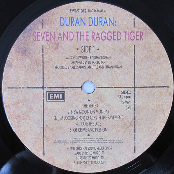 Duran Duran - Seven And The Ragged Tiger (Vinyl, LP, Album)