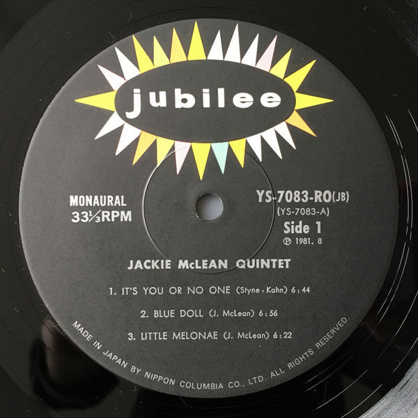 Jackie McLean Quintet - The Jackie McLean Quintet (Vinyl, LP, Album...