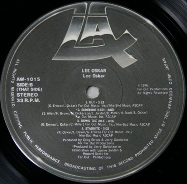 War - Lee Oskar = The Promised Journey (Vinyl, LP, Album) Very Good Plus (VG+) / Very Good (VG)