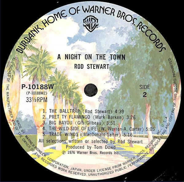 Rod Stewart - A Night On The Town (Vinyl, LP, Album)