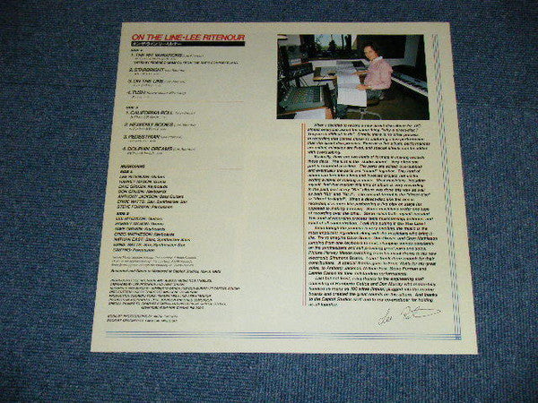 Lee Ritenour - On The Line (Vinyl, LP, Album, Stereo)