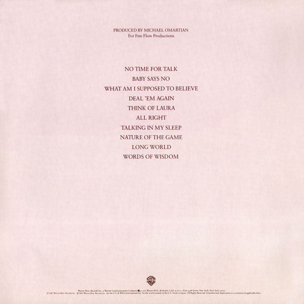 Christopher Cross - Another Page (Vinyl, LP, Album, Stereo)