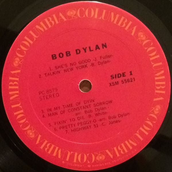 Bob Dylan - Bob Dylan (Vinyl, LP, Album, Reissue, Stereo) Very Good (VG) / Very Good (VG)