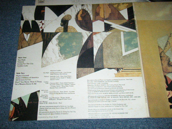 Stevie Wonder - Innervisions (Vinyl, LP, Album, Reissue)