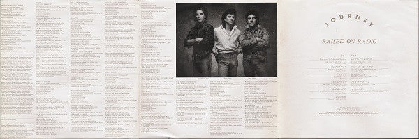 Journey - Raised On Radio (Vinyl, LP, Album, Stereo)