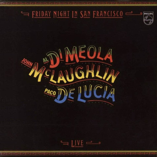 John McLaughlin - Friday Night In San Francisco (Vinyl, LP, Reissue, Stereo) Near Mint (NM or M-) / Near Mint (NM or M-)