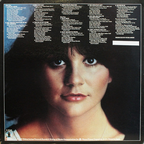 Linda Ronstadt - Prisoner In Disguise (Vinyl, LP, Album) Very Good Plus (VG+) / Very Good (VG)