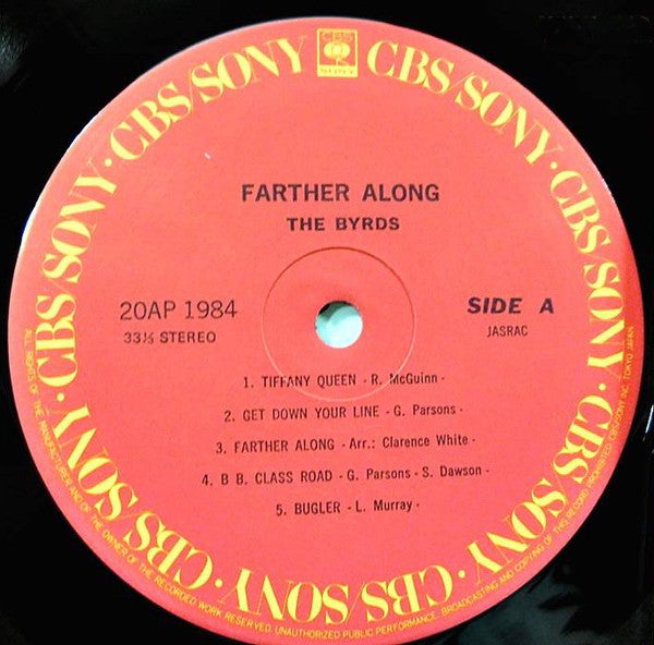 The Byrds - Farther Along (Vinyl, LP, Album, Reissue) Very Good (VG) / Good Plus (G+)