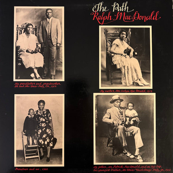 Ralph MacDonald - The Path (Vinyl, LP, Album) Very Good Plus (VG+) / Very Good (VG)