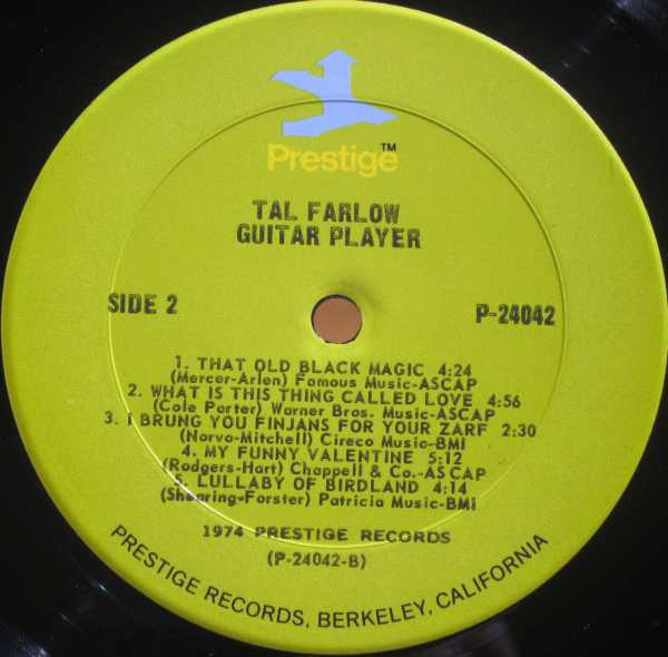 Tal Farlow - Guitar Player (2xVinyl, LP, Compilation) Very Good (VG) / Very Good Plus (VG+)