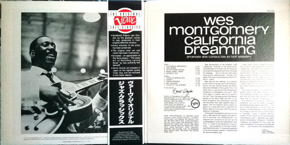Wes Montgomery - California Dreaming (Vinyl, LP, Album, Stereo, Reissue) Near Mint (NM or M-) / Very Good (VG)