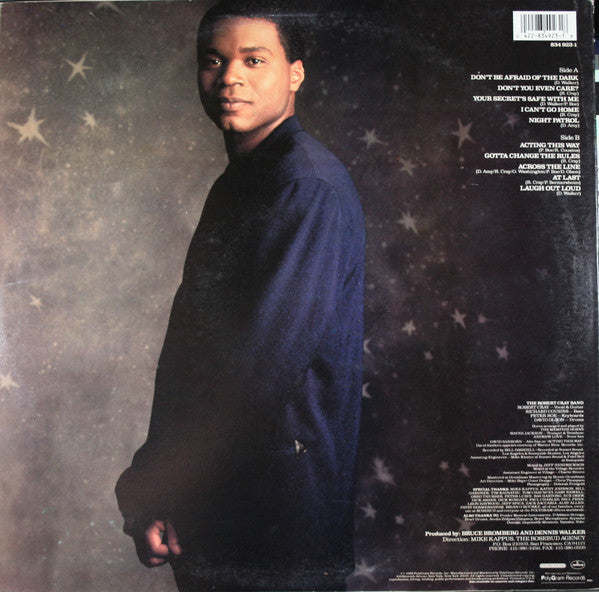 The Robert Cray Band - Don't Be Afraid Of The Dark (Vinyl, LP, Album) Very Good (VG) / Very Good (VG)