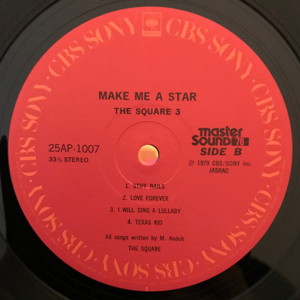 T-Square - Make Me A Star (Vinyl, LP, Album, Stereo)