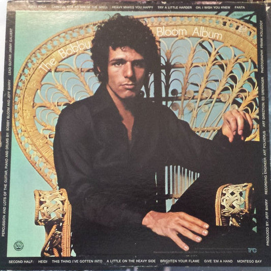 Bobby Bloom - The Bobby Bloom Album (Vinyl, LP, Album) Good Plus (G+) / Good Plus (G+)