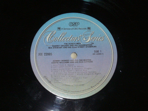 Barney Bigard And His Jazzopaters - The Duke's Men (Vinyl, LP, Compilation) Very Good Plus (VG+) / Very Good Plus (VG+)