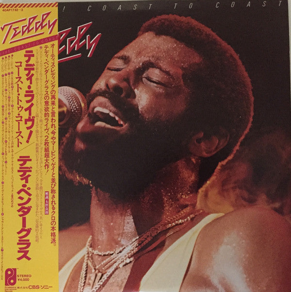 Teddy Pendergrass - Live! Coast To Coast (2xVinyl, LP, Album, Stereo) Very Good Plus (VG+) / Very Good (VG)