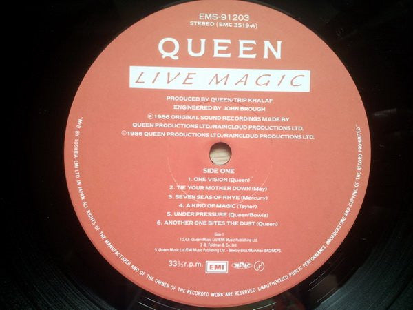 Queen - Live Magic (Vinyl, LP, Album) Near Mint (NM or M-) / Very Good Plus (VG+)