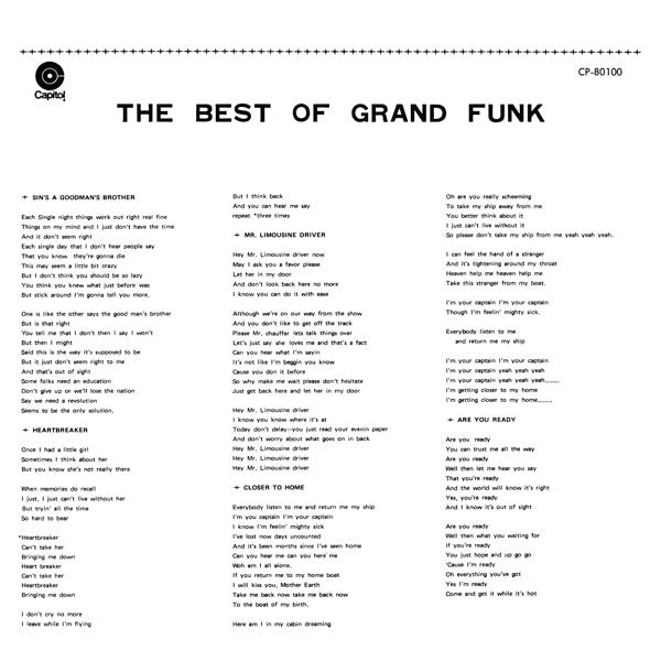 Grand Funk Railroad - The Best Of Grand Funk (Vinyl, LP, Compilatio...
