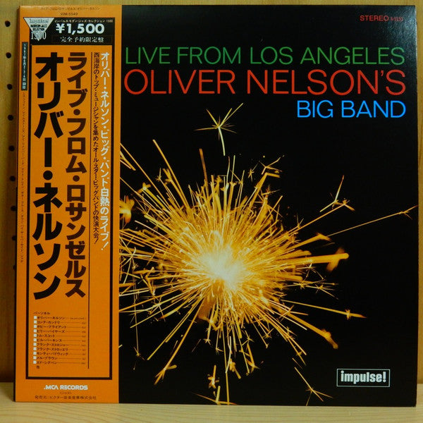 Oliver Nelson's Big Band - Live From Los Angeles (Vinyl, LP, Album, Reissue) Very Good (VG) / Very Good Plus (VG+)